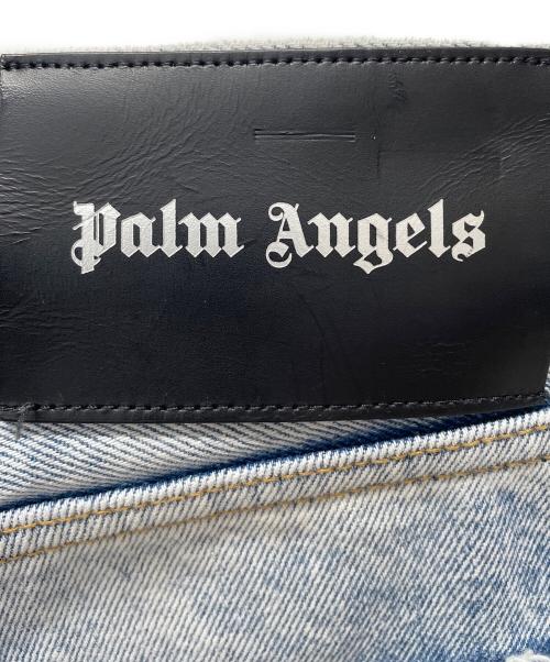 Palm Angels（パーム エンジェルス）Palm Angels (パーム エンジェルス) CURVED LOGO BACK Jeans インディゴ サイズ:32の古着・服飾アイテム