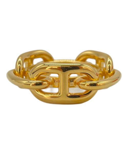 HERMES（エルメス）HERMES (エルメス) スカーフリング ゴールド サイズ:-の古着・服飾アイテム