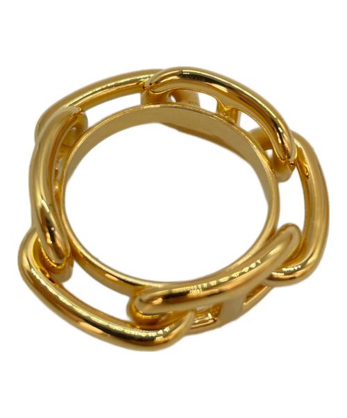 HERMES（エルメス）HERMES (エルメス) スカーフリング ゴールド サイズ:-の古着・服飾アイテム