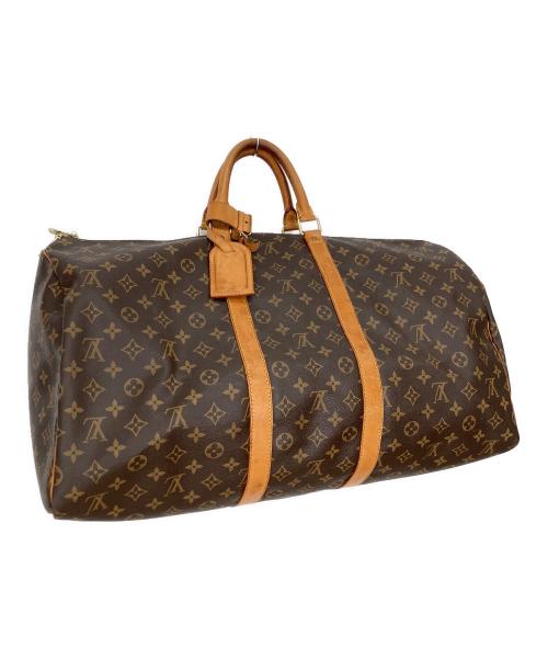 LOUIS VUITTON（ルイ ヴィトン）LOUIS VUITTON (ルイ ヴィトン) トラベルバッグ ブラウンの古着・服飾アイテム