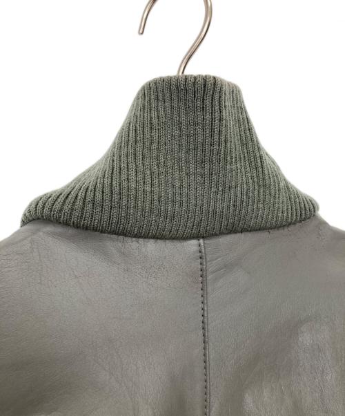 -（-）- (-) パイロットジャケット グレー サイズ:50の古着・服飾アイテム