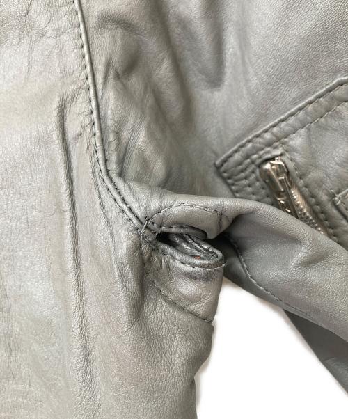 -（-）- (-) パイロットジャケット グレー サイズ:50の古着・服飾アイテム