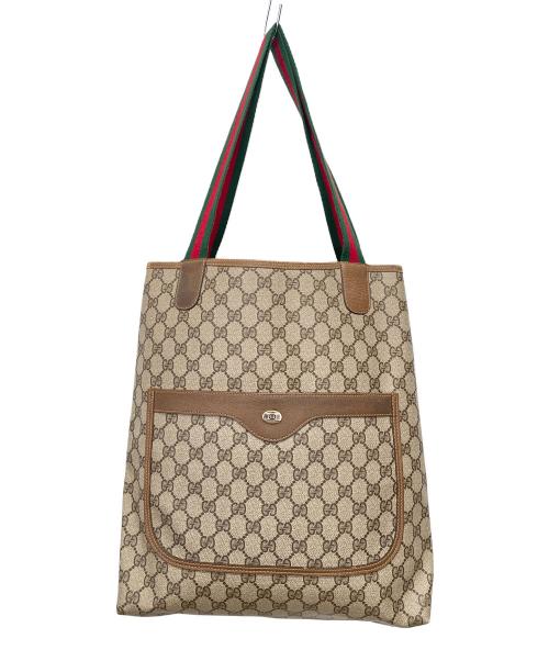 GUCCI（グッチ）GUCCI (グッチ) トートバッグ ベージュの古着・服飾アイテム