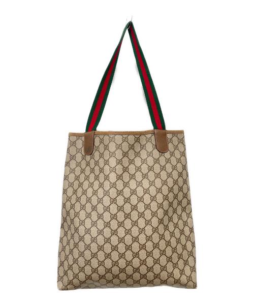 GUCCI（グッチ）GUCCI (グッチ) トートバッグ ベージュの古着・服飾アイテム