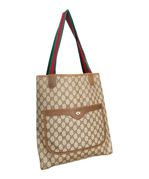 GUCCI（グッチ）GUCCI (グッチ) トートバッグ ベージュの古着・服飾アイテム