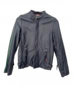 Schottショット）の古着「レザージャケット」｜ブラック