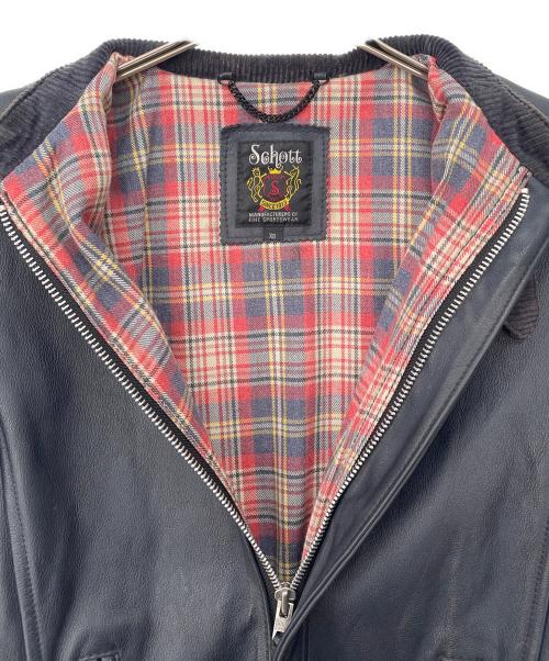 Schott（ショット）Schott (ショット) レザージャケット ブラック サイズ:XSの古着・服飾アイテム