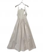 Snidelスナイデル）の古着「キャミソールワンピース」｜ベージュ