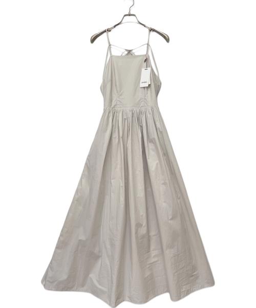 Snidel（スナイデル）Snidel (スナイデル) キャミソールワンピース ベージュ サイズ:1の古着・服飾アイテム