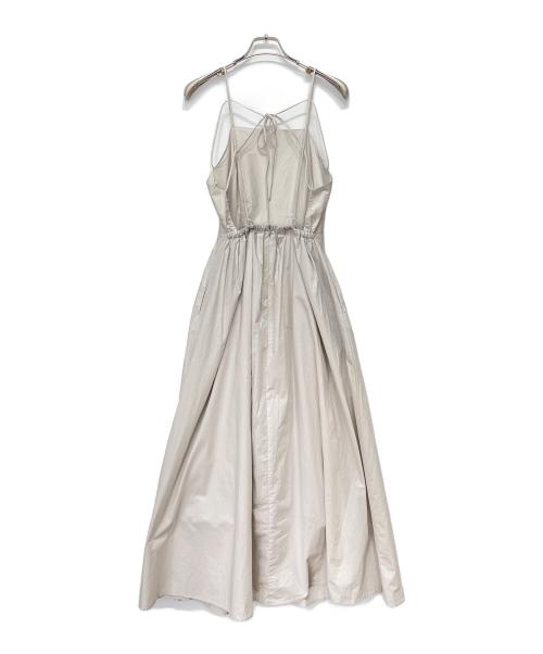 Snidel（スナイデル）Snidel (スナイデル) キャミソールワンピース ベージュ サイズ:1の古着・服飾アイテム