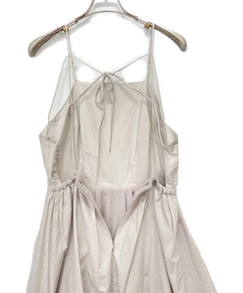 Snidel（スナイデル）Snidel (スナイデル) キャミソールワンピース ベージュ サイズ:1の古着・服飾アイテム