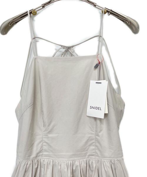 Snidel（スナイデル）Snidel (スナイデル) キャミソールワンピース ベージュ サイズ:1の古着・服飾アイテム