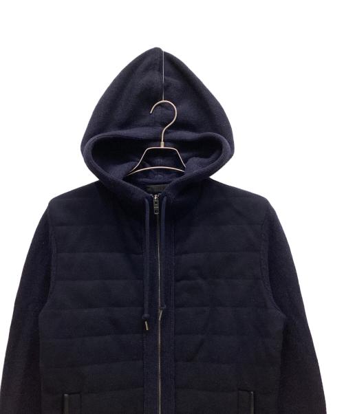 COACH（コーチ）COACH (コーチ) ウールジップアップジャケット ネイビー サイズ:XSの古着・服飾アイテム