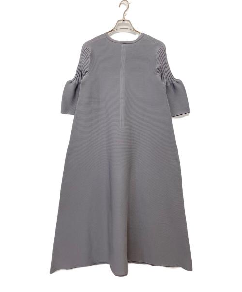 CFCL（シーエフシーエル）CFCL (シーエフシーエル) POTTERY SHORT BELL SLEEVE FLARE DRESS オリーブ サイズ:１の古着・服飾アイテム