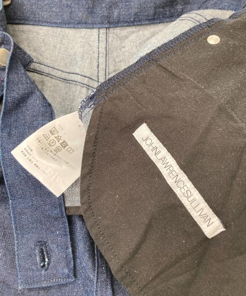 JOHN LAWRENCE SULLIVAN（ジョン ローレンス サリバン）JOHN LAWRENCE SULLIVAN (ジョン ローレンス サリバン) ワイドデニムパンツ インディゴ サイズ:Sの古着・服飾アイテム
