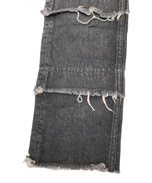 LIVINGTONE（リヴィントーン）LIVINGTONE (リヴィントーン) デニムパンツ ブラック サイズ:36の古着・服飾アイテム