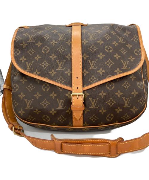 LOUIS VUITTON（ルイ ヴィトン）LOUIS VUITTON (ルイ ヴィトン) ショルダーバッグ ソミュール35 ブラウンの古着・服飾アイテム