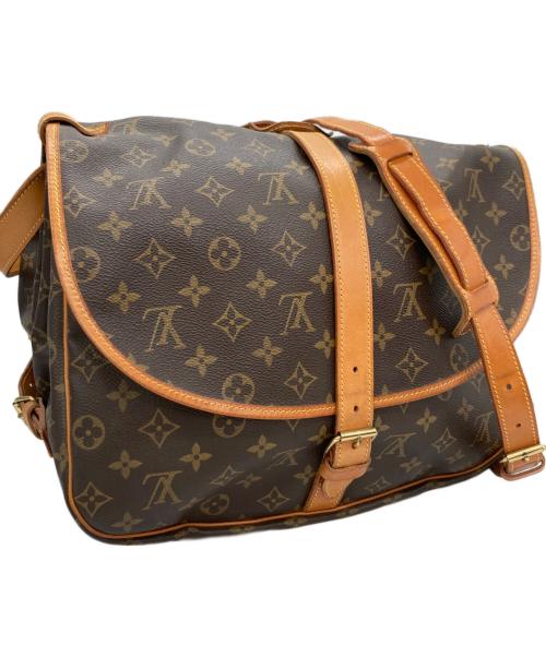 LOUIS VUITTON（ルイ ヴィトン）LOUIS VUITTON (ルイ ヴィトン) ショルダーバッグ ソミュール35 ブラウンの古着・服飾アイテム