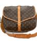 LOUIS VUITTON (ルイ ヴィトン) ショルダーバッグ ソミュール35 ブラウン：60000円