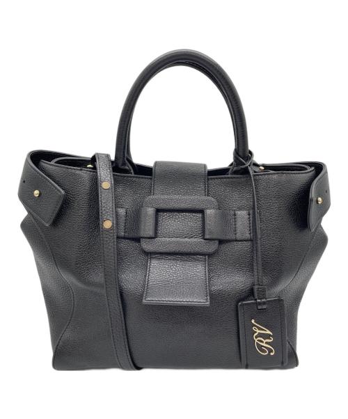 Roger Vivier（ロジェ ヴィヴィエ）Roger Vivier (ロジェ ヴィヴィエ) 2WAYショルダーバッグ ブラックの古着・服飾アイテム