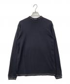 Acne studiosアクネ ストゥディオス）の古着「リブロゴカットソー」｜ブラック