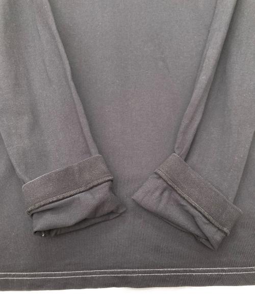 Acne studios（アクネ ストゥディオス）Acne studios (アクネ ストゥディオス) リブロゴカットソー ブラック サイズ:XXSの古着・服飾アイテム