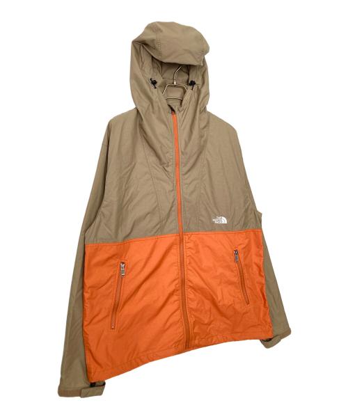 THE NORTH FACE（ザ ノース フェイス）THE NORTH FACE (ザ ノース フェイス) コンパクトジャケット オレンジ×カーキ サイズ:XLの古着・服飾アイテム