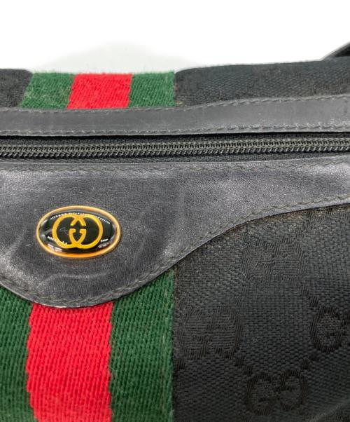 GUCCI（グッチ）GUCCI (グッチ) ワンショルダーバッグ ブラックの古着・服飾アイテム