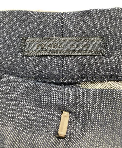 PRADA（プラダ）PRADA (プラダ) テーパードパンツ インディゴ サイズ:31の古着・服飾アイテム