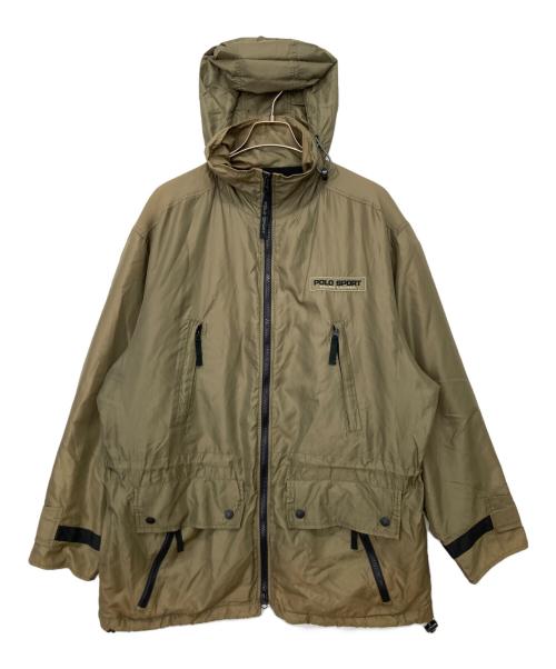 POLO SPORT（ポロスポーツ）POLO SPORT (ポロスポーツ) ナイロンジャケット カーキ サイズ:Ⅼの古着・服飾アイテム