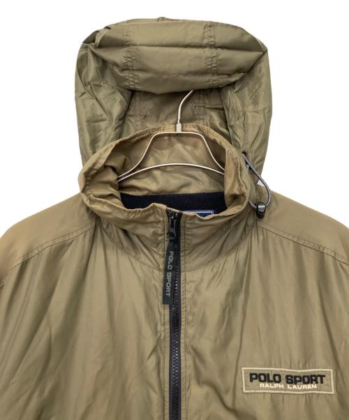 POLO SPORT（ポロスポーツ）POLO SPORT (ポロスポーツ) ナイロンジャケット カーキ サイズ:Ⅼの古着・服飾アイテム