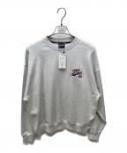 FUBUフブ）の古着「クルーネックスウェット」｜グレー