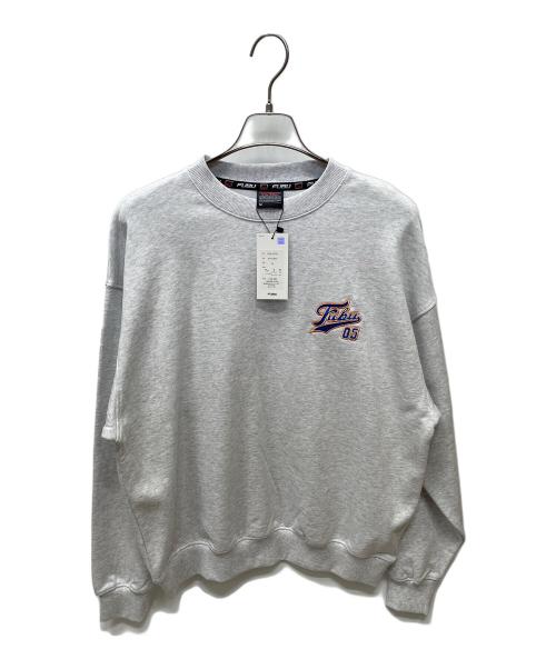 FUBU（フブ）FUBU (フブ) クルーネックスウェット グレー サイズ:Ｍの古着・服飾アイテム