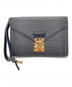 LOUIS VUITTONルイ ヴィトン）の古着「セカンドバッグ」｜ブラック