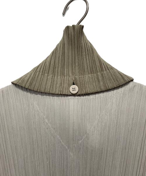 PLEATS PLEASE（プリーツプリーズ）PLEATS PLEASE (プリーツプリーズ) 変形ベスト グレー サイズ:4の古着・服飾アイテム