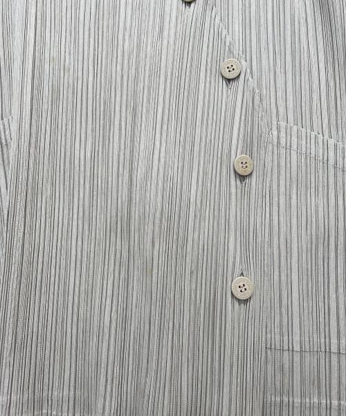 PLEATS PLEASE（プリーツプリーズ）PLEATS PLEASE (プリーツプリーズ) 変形ベスト グレー サイズ:4の古着・服飾アイテム