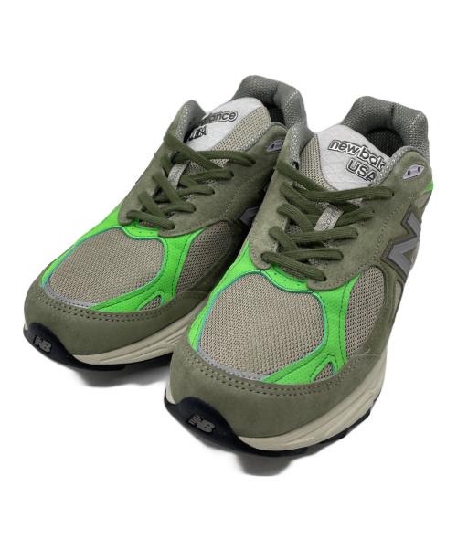 NEW BALANCE×Patta（ニューバランス×パタ）NEW BALANCE×patta (ニューバランス×パタ) スニーカー オリーブ×グレー サイズ:29の古着・服飾アイテム