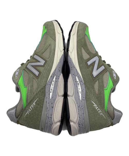 NEW BALANCE×Patta（ニューバランス×パタ）NEW BALANCE×patta (ニューバランス×パタ) スニーカー オリーブ×グレー サイズ:29の古着・服飾アイテム