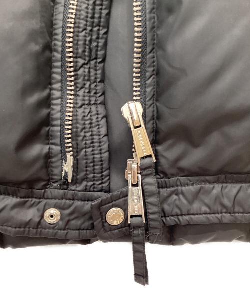 DSQUARED2（ディースクエアード）DSQUARED2 (ディースクエアード) ナイロンダウンジャケット ブラック サイズ:Lの古着・服飾アイテム