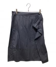 Maison Margiela（メゾンマルジェラ）の古着「スカート」｜ネイビー
