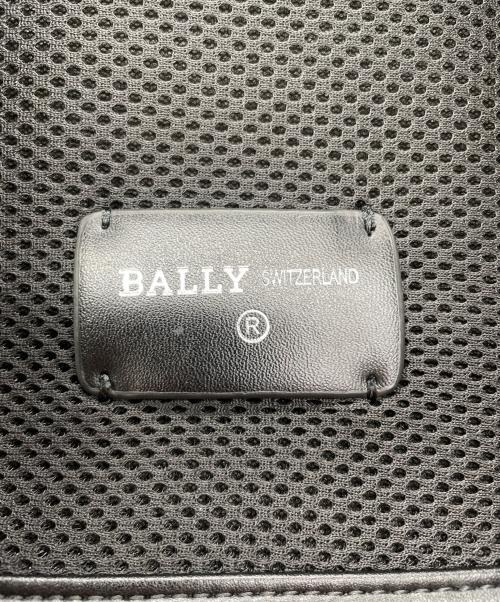 BALLY（バリー）BALLY (バリー) デイパックレザーリュック ブラック×レッドの古着・服飾アイテム