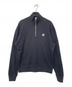 maison kitsuneメゾンキツネ）の古着「フォックスヘッド スウェットシャツ」｜ブラック