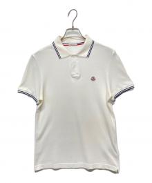 MONCLER（モンクレール）の古着「ポロシャツ」｜ホワイト