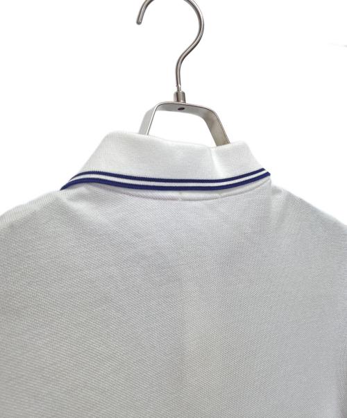 MONCLER（モンクレール）MONCLER (モンクレール) ポロシャツ ホワイト サイズ:XSの古着・服飾アイテム