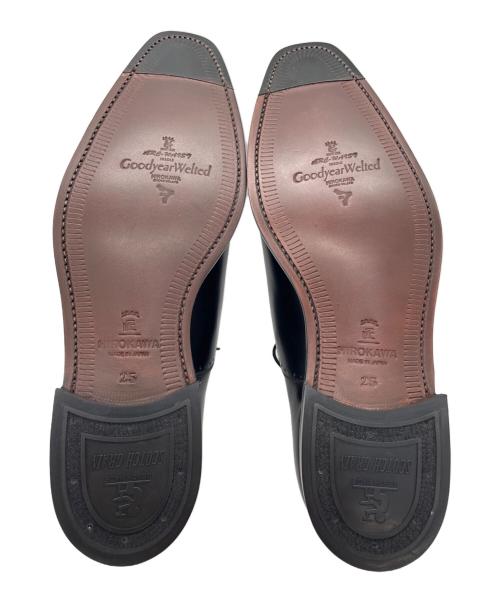 SCOTCH GRAIN（スコッチグレイン）SCOTCH GRAIN (スコッチグレイン) レザーシューズ ブラック サイズ:25の古着・服飾アイテム