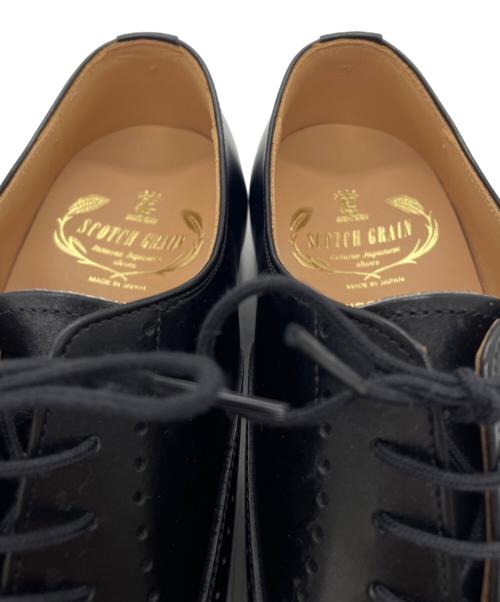 SCOTCH GRAIN（スコッチグレイン）SCOTCH GRAIN (スコッチグレイン) レザーシューズ ブラック サイズ:25の古着・服飾アイテム