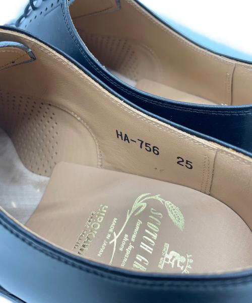 SCOTCH GRAIN（スコッチグレイン）SCOTCH GRAIN (スコッチグレイン) レザーシューズ ブラック サイズ:25の古着・服飾アイテム