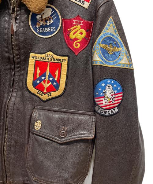 COCKPIT USA（コックピットユーエスエー）COCKPIT USA (コックピットユーエスエー) TYPE G-1ジャケット ブラウン サイズ:46の古着・服飾アイテム