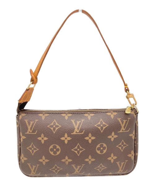 LOUIS VUITTON（ルイ ヴィトン）LOUIS VUITTON (ルイ ヴィトン) ショルダーポーチ ブラウンの古着・服飾アイテム