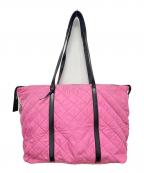 PRADAプラダ）の古着「トートバッグ」｜ピンク×ブラック